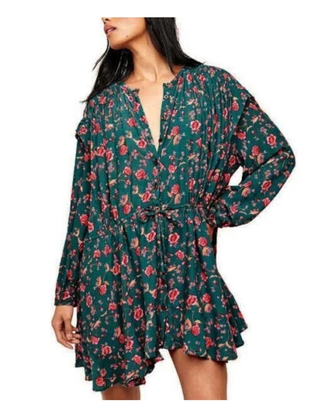 Free People Flower Fields Mini Dress
